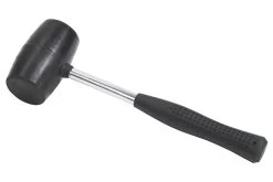 Easy Camp Mallet Rubber/Staal, Zwart