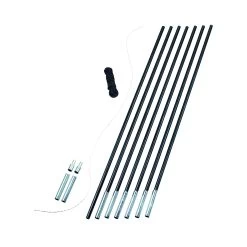 Easy Camp Pole DIY Set 11,0mm, Zwart
