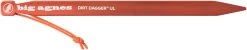 Big Agnes Dirt Dagger UL Tentstokken 10" Pack Van 30, Oranje