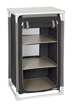 Brunner Jum-Box LS Azabache Multifunctioneel Kastje, Zwart/grijs