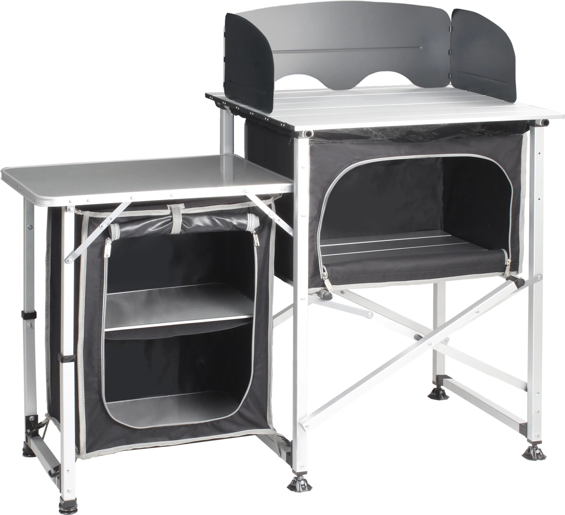 Brunner Snack Square Keuken Kabinet, Zwart