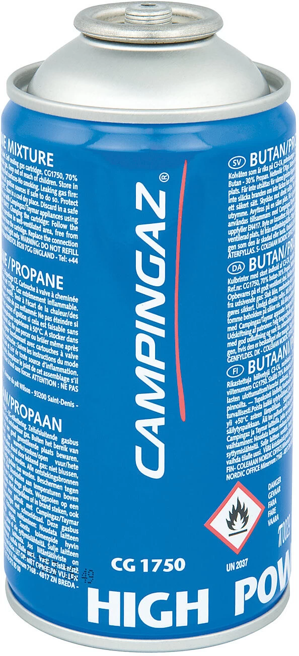 Campingaz CG 1750 Zelfsluitend Gaspatroon Met Schroefsluiting 175g 1 Campingaz CG 1750 Zelfsluitend Gaspatroon Met Schroefsluiting 175g