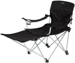 CAMPZ Akita Chair ST Lounger, Zwart