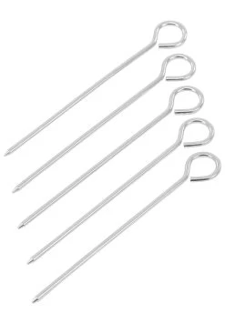 CAMPZ Aluminium Tentharing 19cm, Zilver