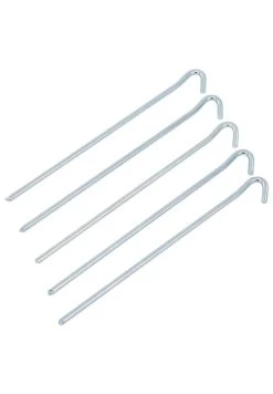 CAMPZ Stalen Tentharing 30cm Rond, Grijs