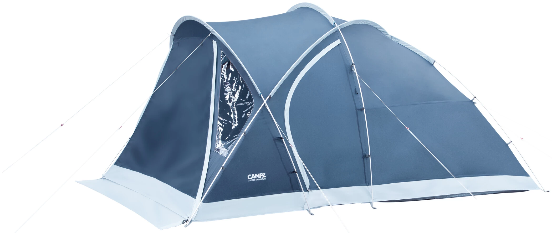 CAMPZ Friesland 3P PES Tent, Blauw/grijs 1 CAMPZ Friesland 3P PES Tent, Blauw/grijs