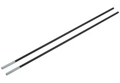 CAMPZ Glasvezel Tentstok Met Huls 9mm X 0,65m, Zwart