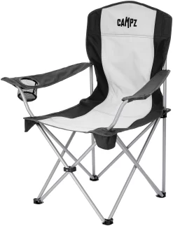 CAMPZ Kobe Chair ST, Zwart/wit