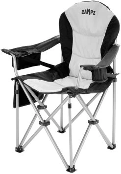 CAMPZ Kobe Chair ST Deluxe, Zwart