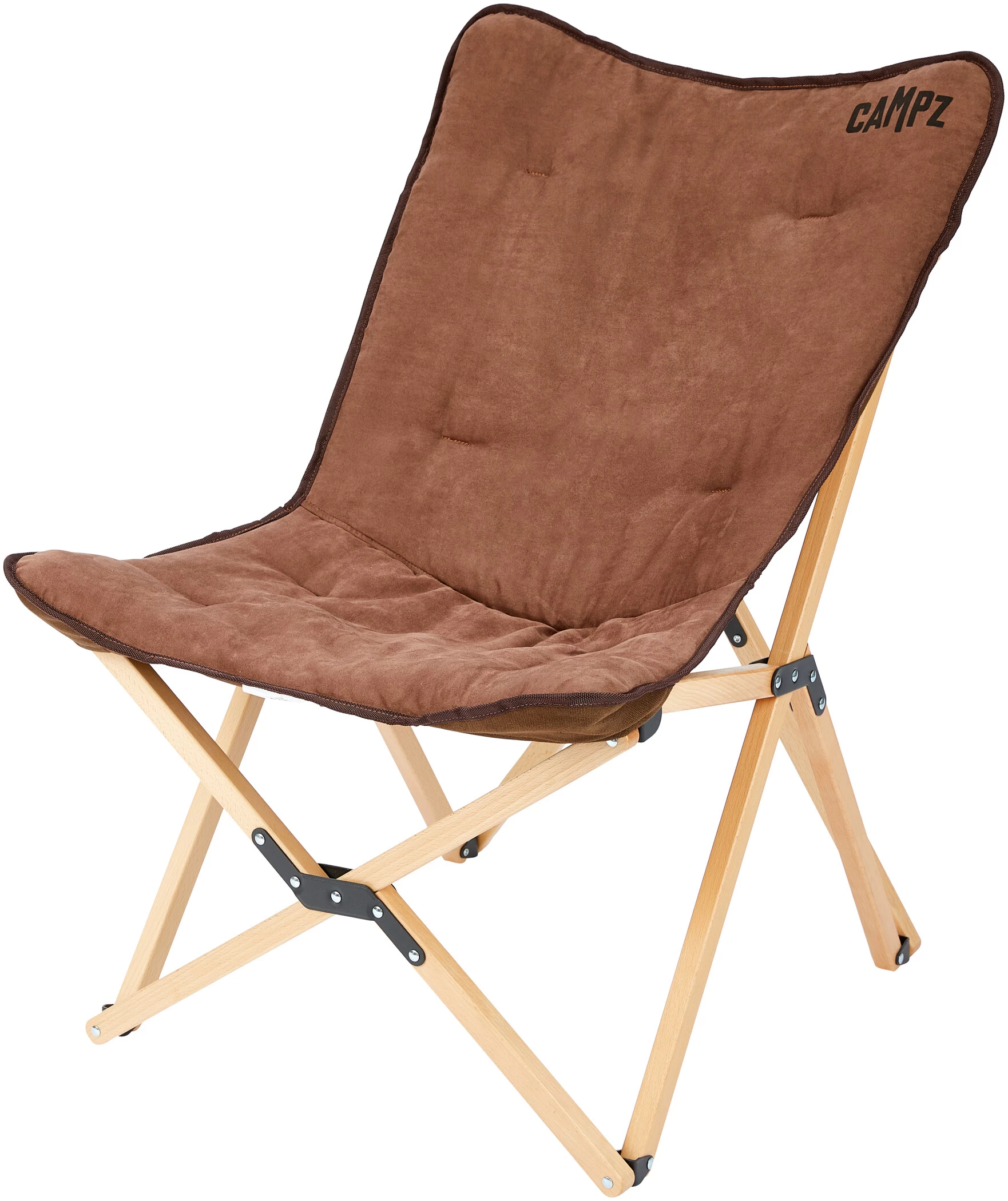 CAMPZ Osaka Chair Set Beech Wood Comfort, Bruin 1 CAMPZ Osaka Chair Set Beech Wood Comfort, Bruin