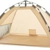 CAMPZ OT UV 50+ Zonneschuilplaats Rechthoekig, Beige/grijs