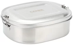 CAMPZ Roestvrijstalen Lunchbox L 1000ml, Zilver