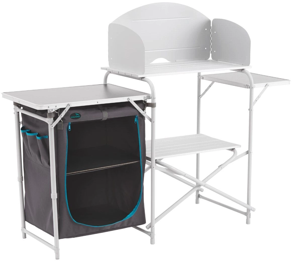 Easy Camp Sarin Keukentafel, Zwart/grijs