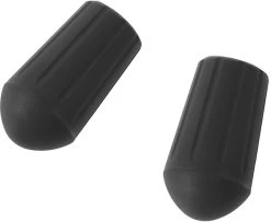 Helinox Stoel Rubber Voet Set Voor Stoel Mini 2 Stuks, Zwart