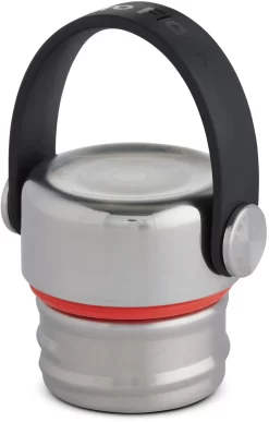 Hydro Flask Standard Mouth Flex Cap Roestvrij Staal, Zilver