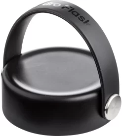 Hydro Flask Wide Mouth Flex Kap, Zwart
