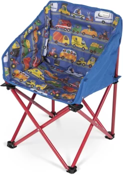 Kampa Kuipstoel Mini Kinderen, Blauw/bont
