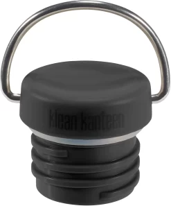 Klean Kanteen Loop Cap For Classic Bottles, Zwart