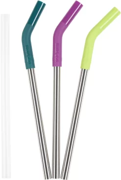 Klean Kanteen Drinkslangen Set 3-Pack, 10mm, Zilver/bont