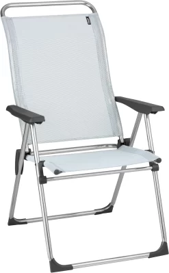 Lafuma Mobilier Alu Cham Campingstoel Met Cannage Phifertex, Blauw