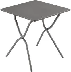 Lafuma Mobilier Balcony Table Steel Top, Zwart