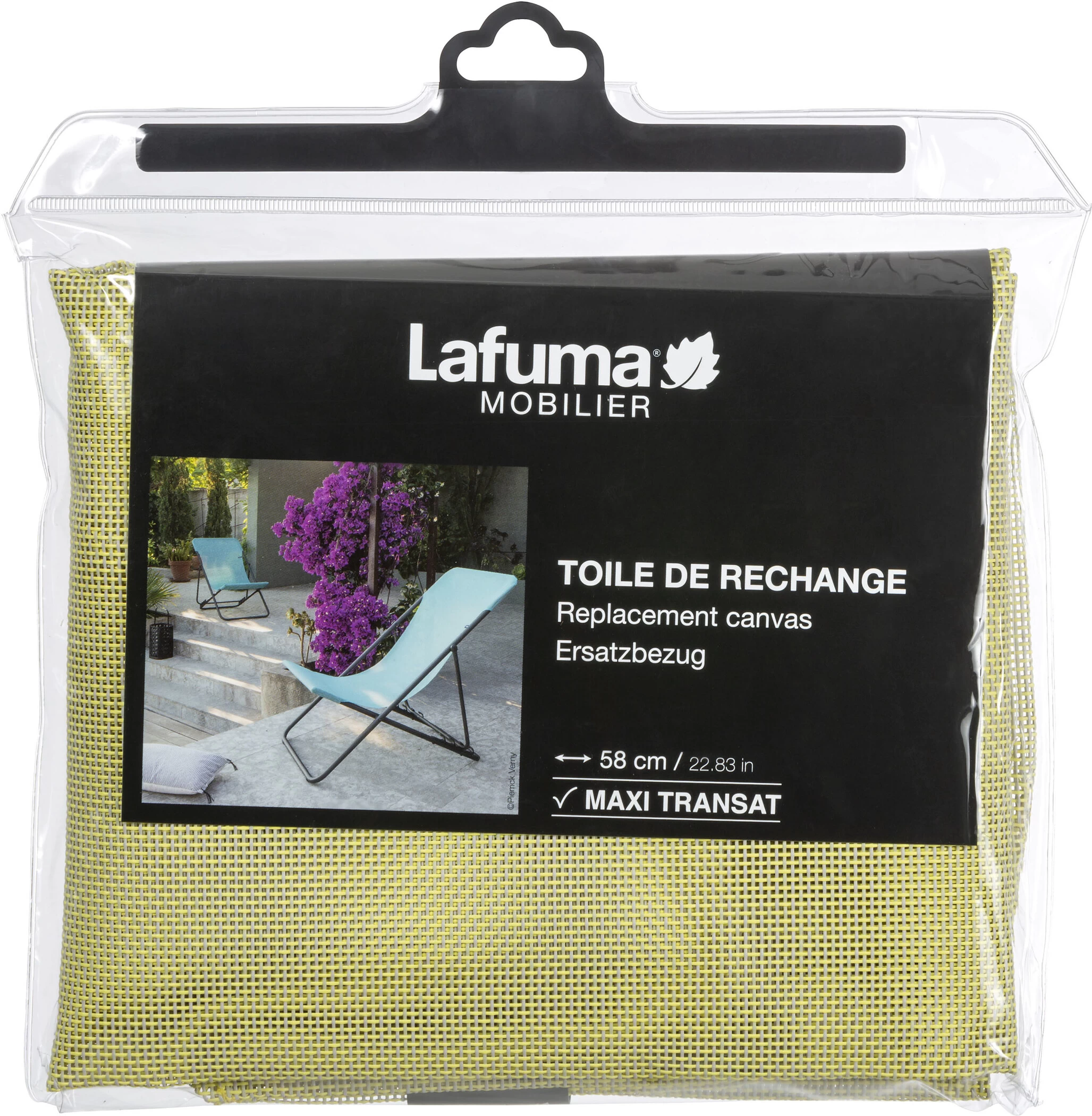 Lafuma Mobilier Cover Voor Maxi-Transat 62cm Batyline, Geel 1 Lafuma Mobilier Cover Voor Maxi-Transat 62cm Batyline, Geel