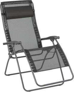 Lafuma Mobilier RSXA Clip XL Relax Chair Batyline, Zwart