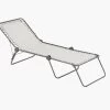 Lafuma Mobilier Siesta L Lounger Batyline With Cannage Phifertex, Beige/grijs