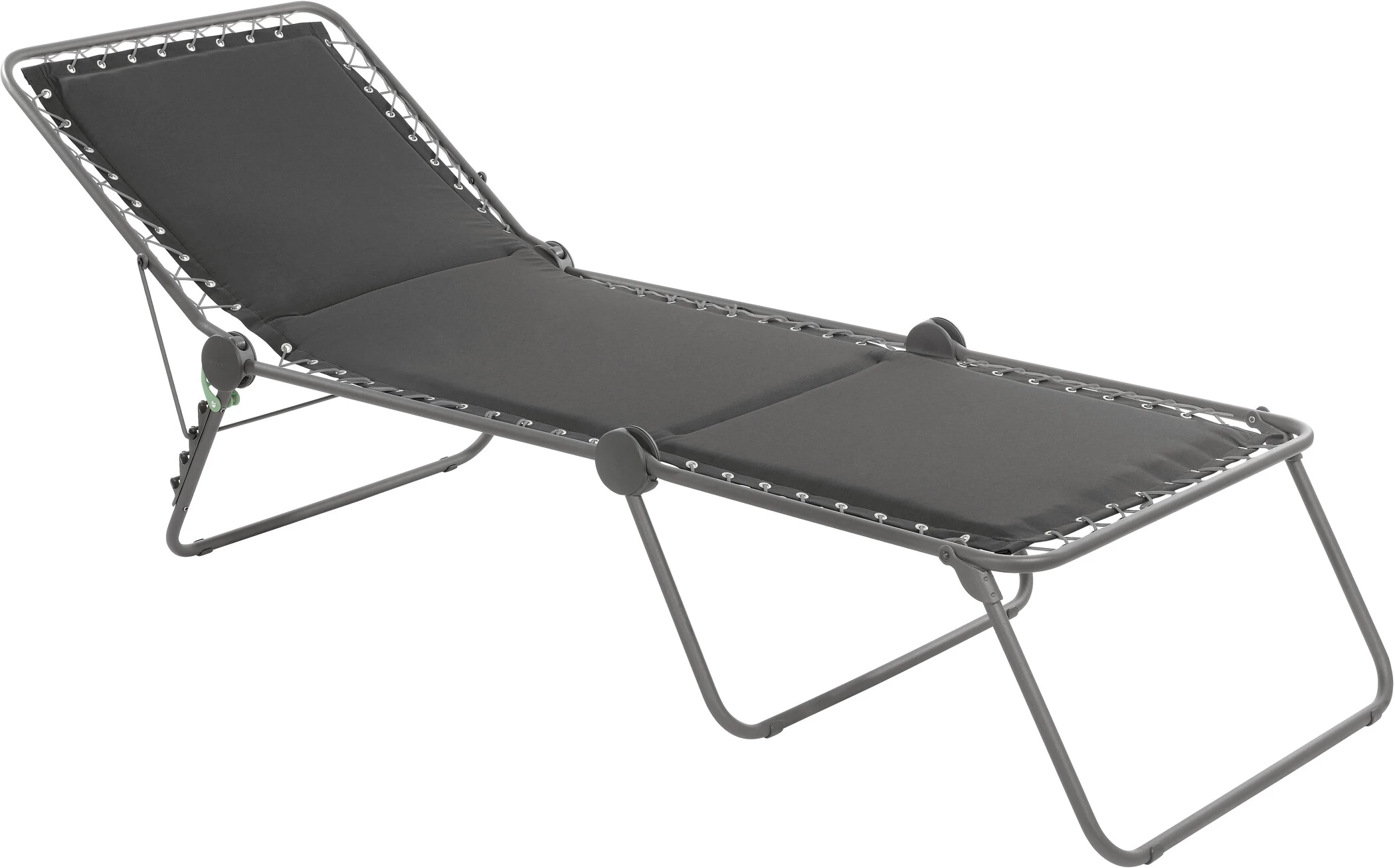 Lafuma Mobilier Siesta L Zonnebed Polykatoen, Grijs 1 Lafuma Mobilier Siesta L Zonnebed Polykatoen, Grijs