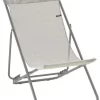 Lafuma Mobilier Transatube2 Strandstoel Batyline, Beige/grijs
