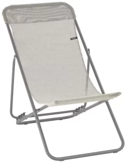 Lafuma Mobilier Transatube2 Strandstoel Batyline, Beige/grijs