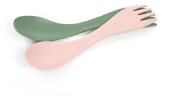 Light My Fire Spork Little BIO 2 Stuks, Groen/roze