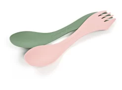 Light My Fire Spork Medium BIO 2 Stuks, Groen/roze