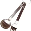 MSR Titanium Vork & Lepel