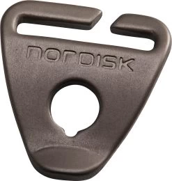 Nordisk Aluminium Helmet Slide 20mm 8 Stuks, Bruin