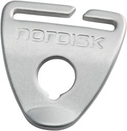Nordisk Aluminium Helmet Slide 25mm 6 Stuks, Grijs