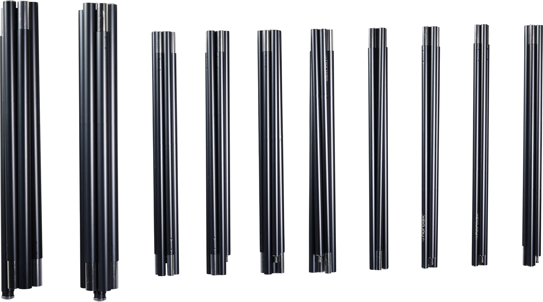 Nordisk Midgard 9.2 Alu Stokken Set 1 Nordisk Midgard 9.2 Alu Stokken Set