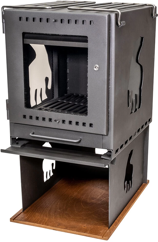 Nordisk Torden Wood Burner Set, Grijs 1 Nordisk Torden Wood Burner Set, Grijs