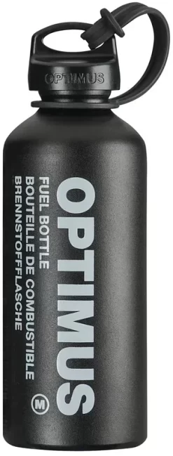 Optimus Fuel Bottle 600ml With Child Safety Lock, Zwart