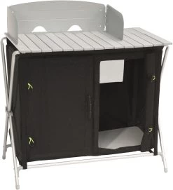 Outwell Sudbury Keukentafel, Zwart