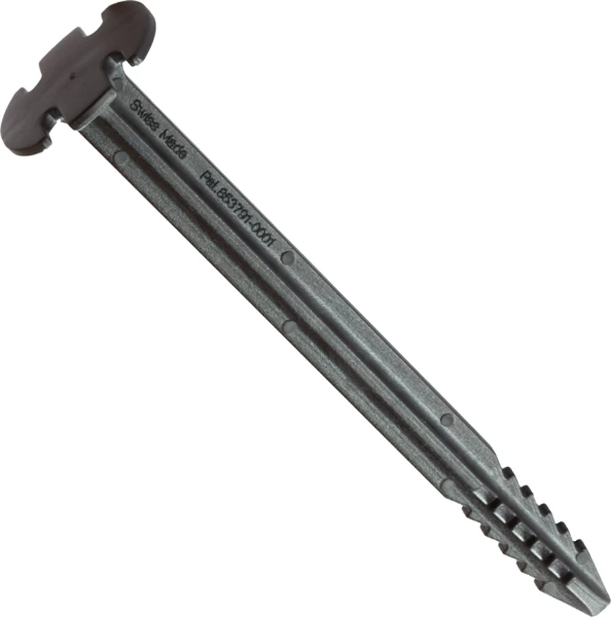 SwissPiranha BF150 Tent Pegs 10-Pieces, Zwart 1 SwissPiranha BF150 Tent Pegs 10-Pieces, Zwart