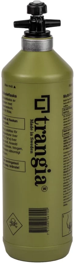 Trangia Veiligheidsfles 1000ml Olijf