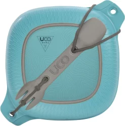 UCO Lunchbox, Turquoise/grijs