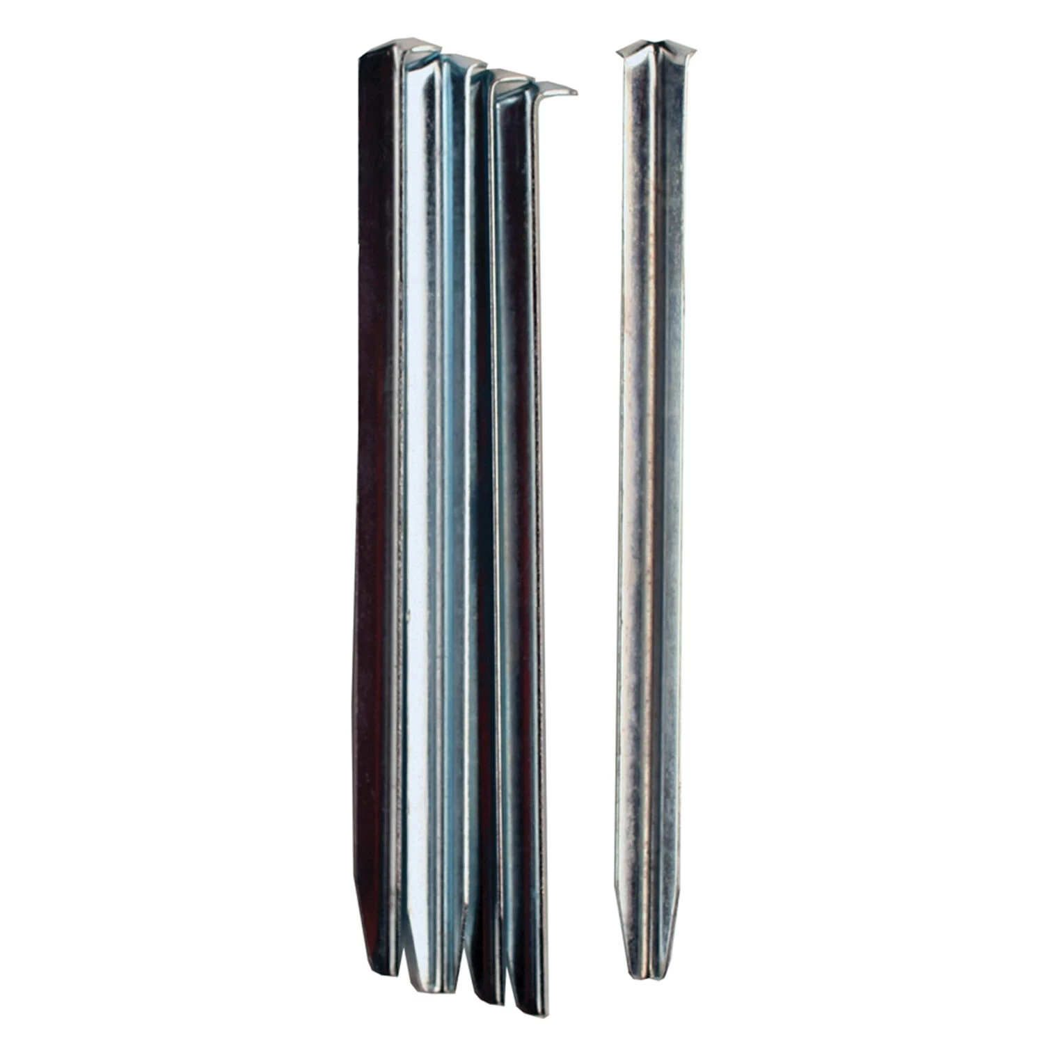 Vango Steel V Peg Standard, 5 Stk., Zilver 1 Vango Steel V Peg Standard, 5 Stk., Zilver